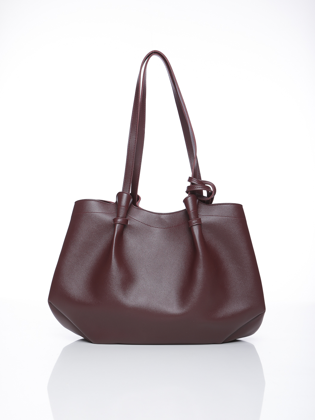 SAC FOURRE-TOUT SOUPLE AVEC ANSES TRESSÉES