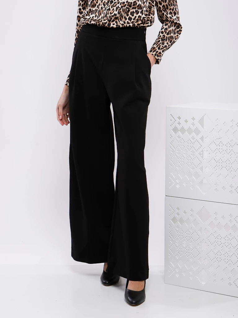 PANTALON LARGE FLUIDE A PINCES