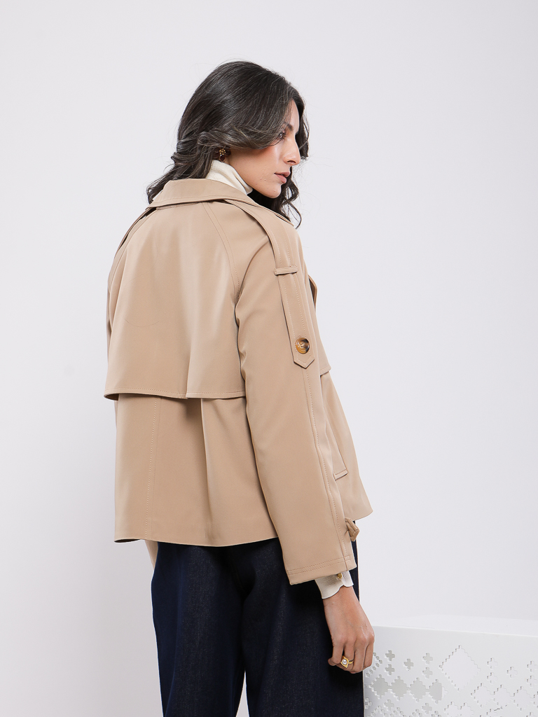 TRENCH COURT CROISÉ