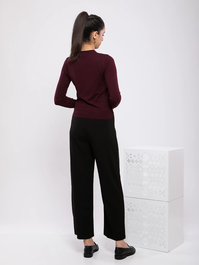 PULL RAS DU COU MANCHES LONGUES