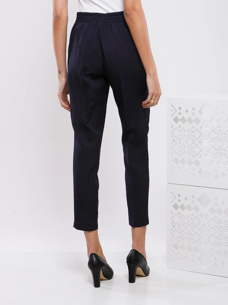 PANTALON EVASE A TAILLE HAUTE