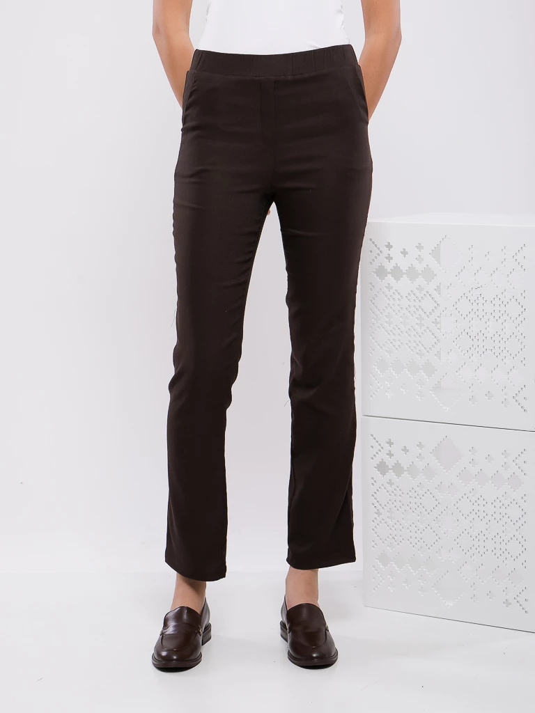 PANTALON DROIT TAILLE ELASTIQUE