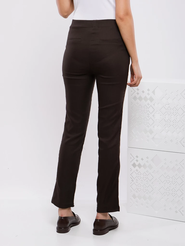 PANTALON DROIT TAILLE ELASTIQUE
