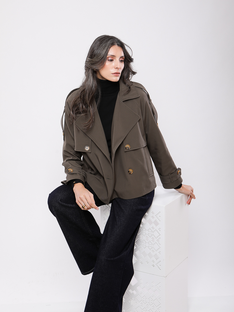 TRENCH COURT CROISÉ