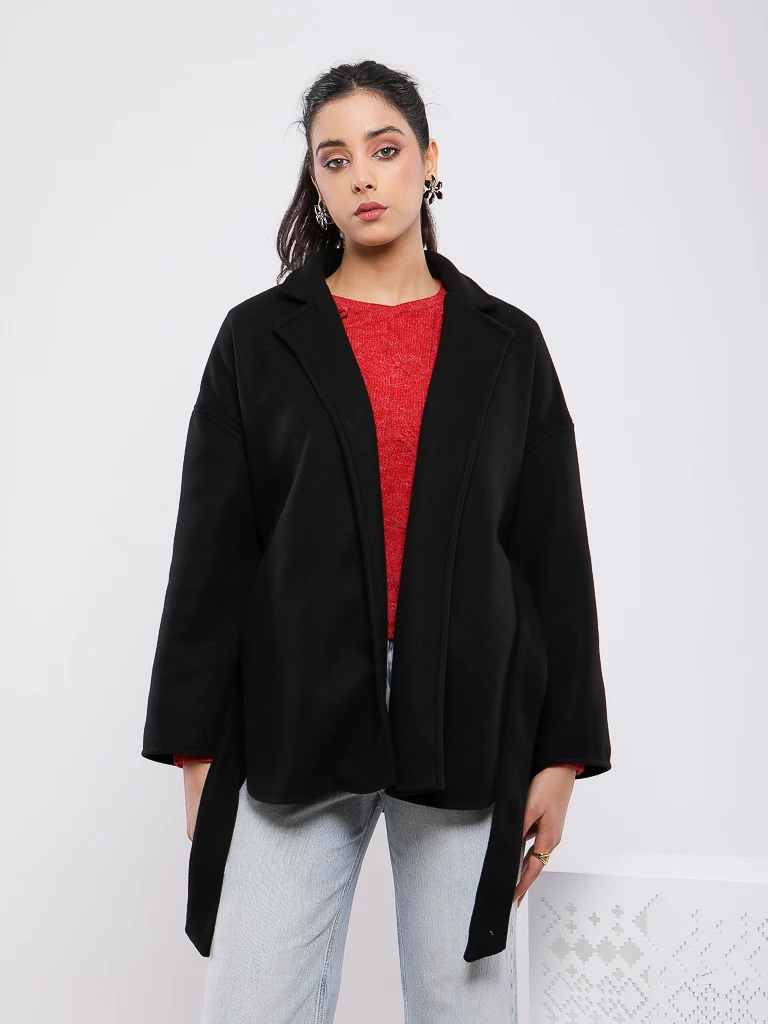 BLAZER OUVERTE A MANCHES LONGUES