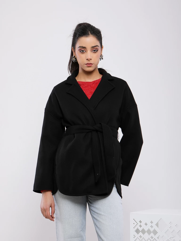 BLAZER OUVERTE A MANCHES LONGUES