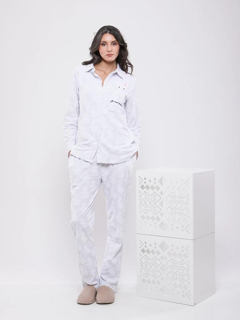 PYJAMA AVEC BAS OUVERT