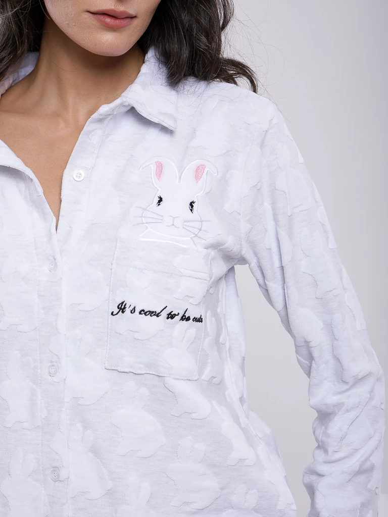 PYJAMA AVEC BAS OUVERT