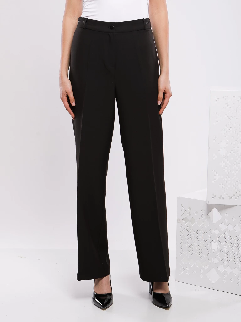 PANTALON DE TAILLEUR DROIT TAILLE HAUTE