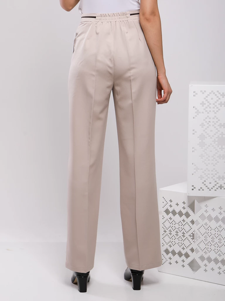 PANTALON DE TAILLEUR DROIT TAILLE HAUTE