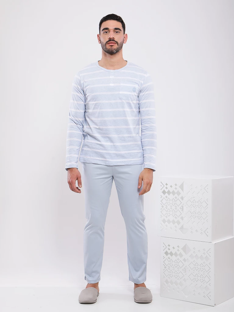 PYJAMA COTON RAYE