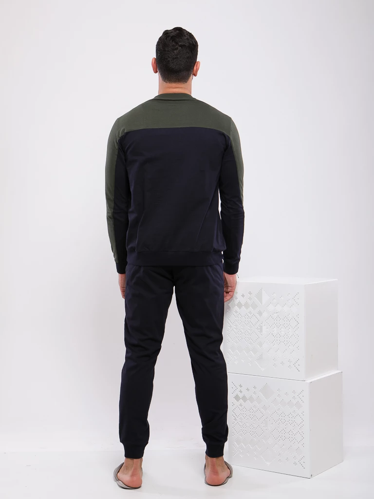 PYJAMA HAUT CONTRASTE