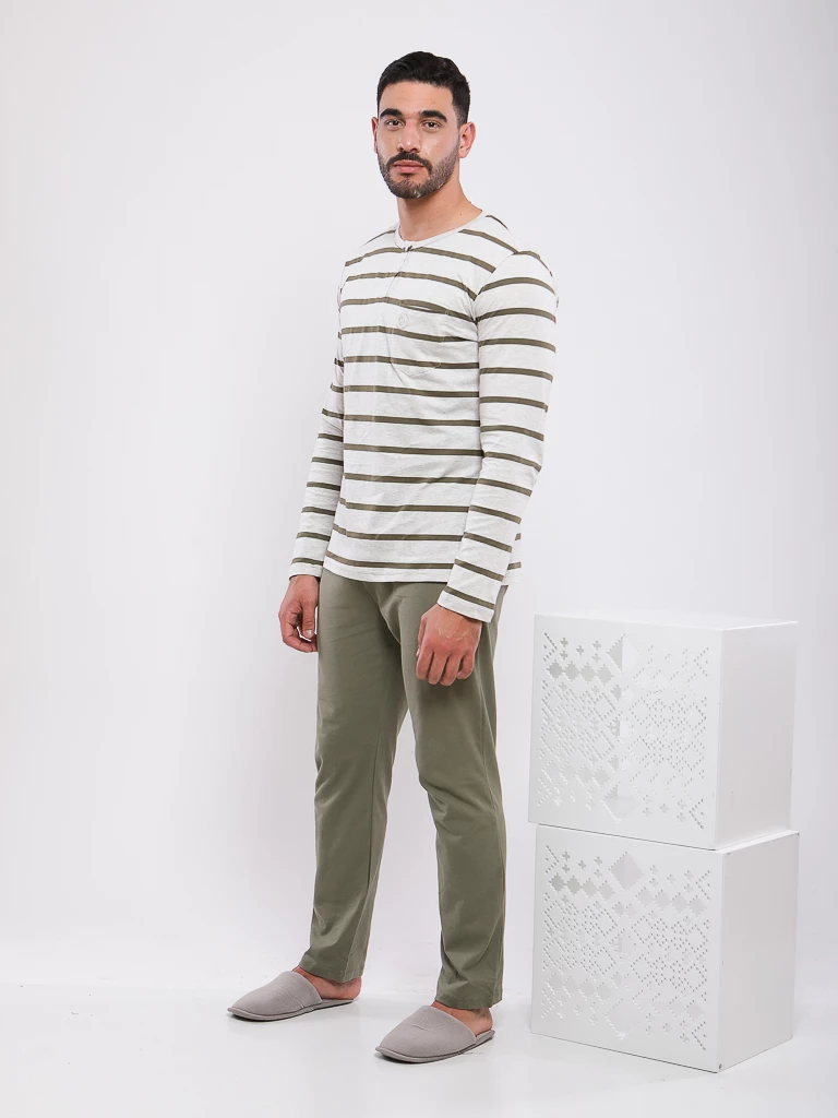 PYJAMA COTON RAYE