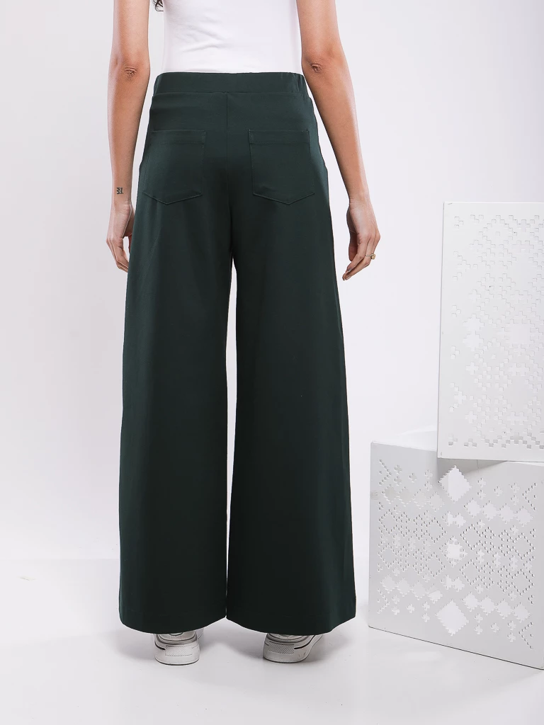 PANTALON LARGE TAILLE ELASTIQUE