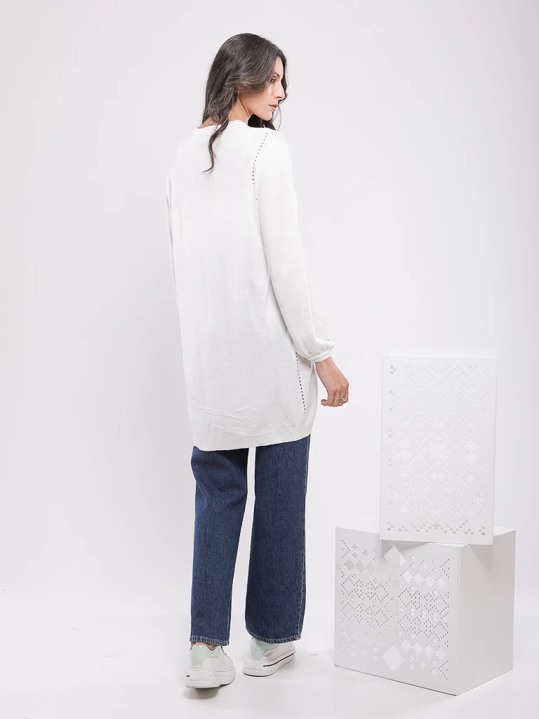 PULL VISCOSE COUPE DÉCONTRACTÉE
