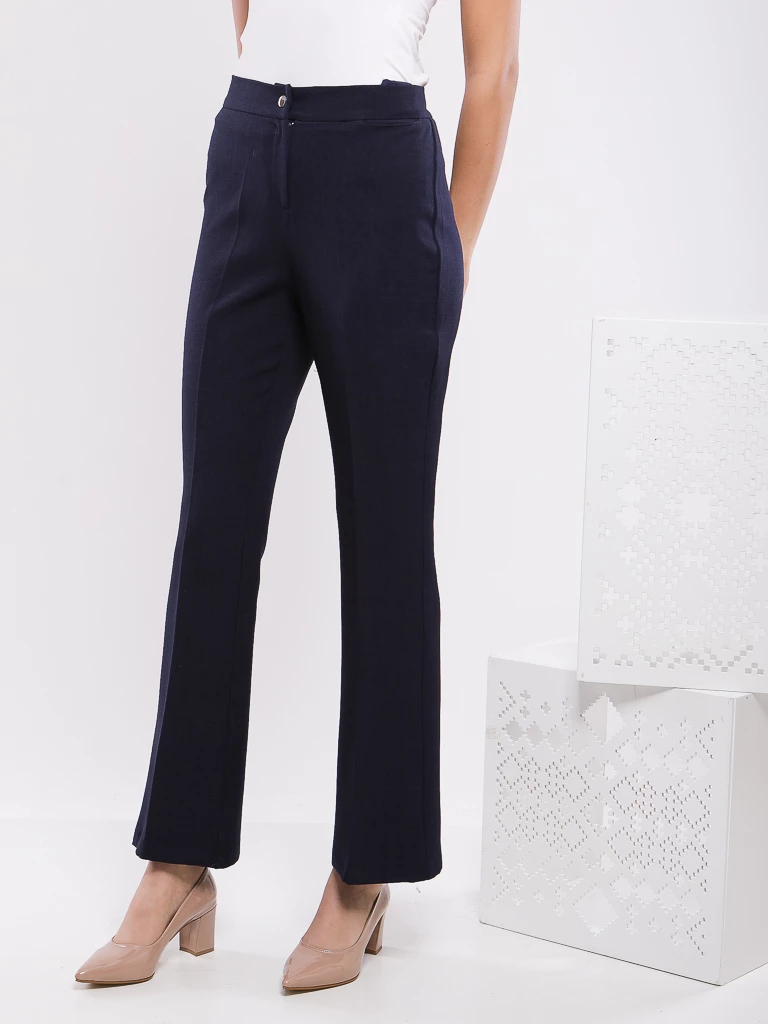 PANTALON DE TAILLEUR DROIT TAILLE HAUTE