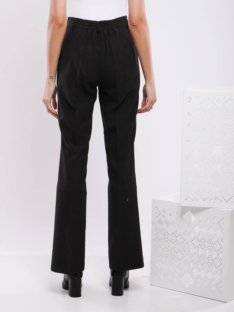 PANTALON EVASE TAILLE HAUTE