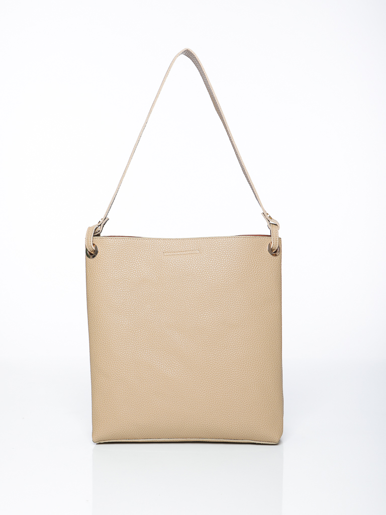 SAC BANDOULIÈRE AVEC DOUBLURE CONTRASTANTE