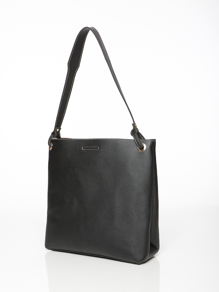 SAC BANDOULIÈRE AVEC DOUBLURE CONTRASTANTE