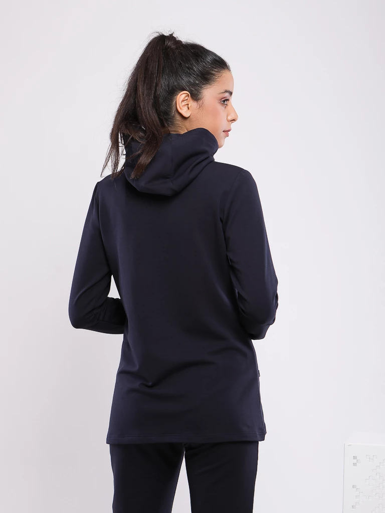 JOGGING HAUT CARDIGAN A CAPUCHE