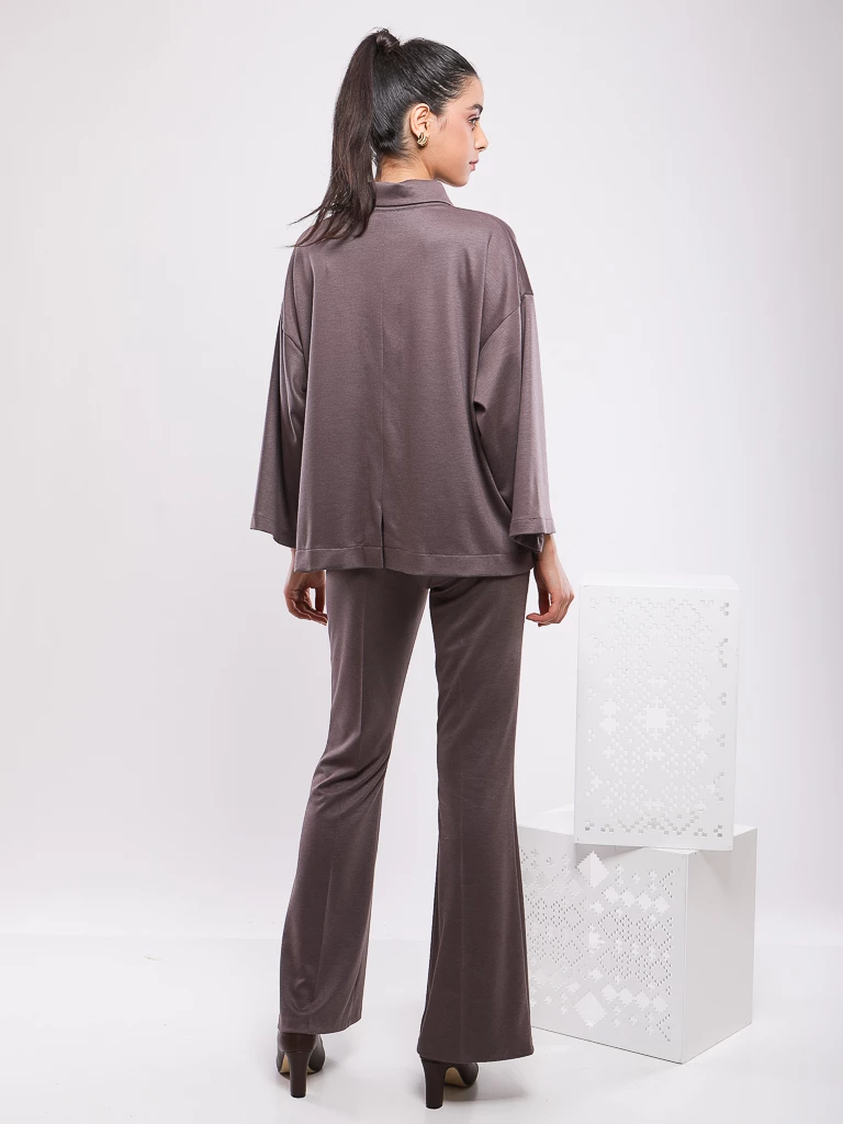 PANTALON MI HAUTE, PATTE D'ELEPHANT