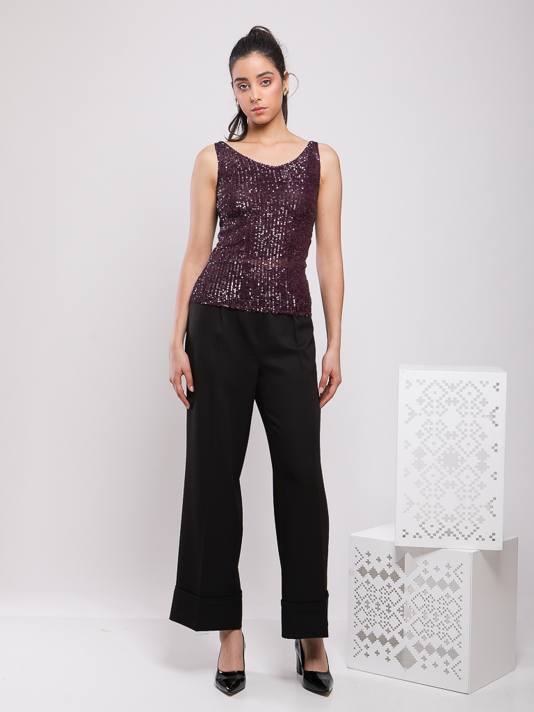 DEBARDEUR A PAILLETTES