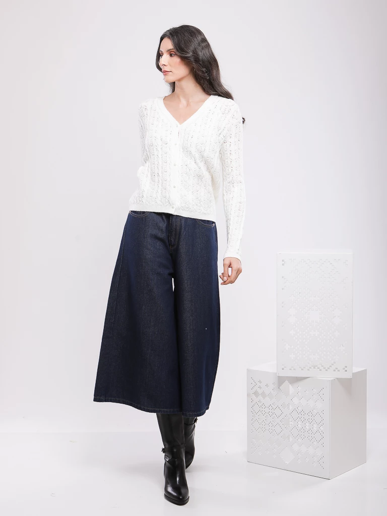 BERMUDA-SHORT EN JEAN