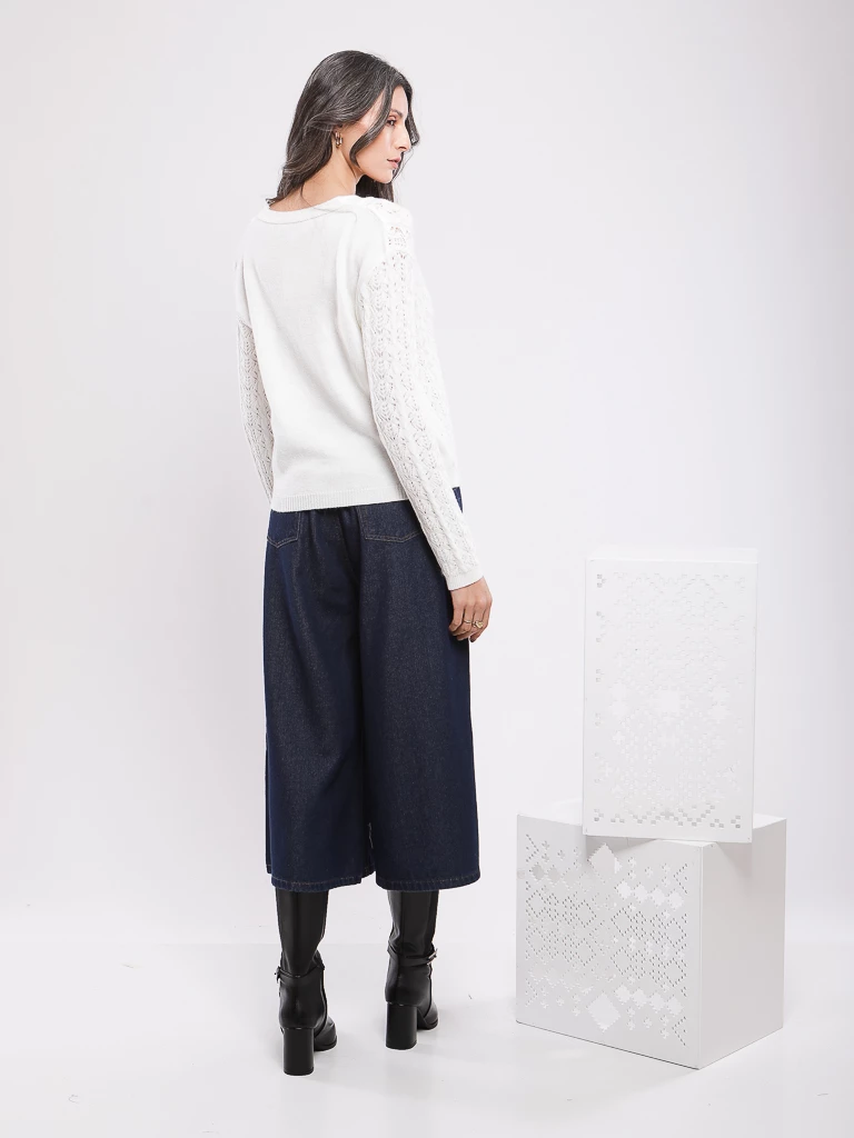 BERMUDA-SHORT EN JEAN