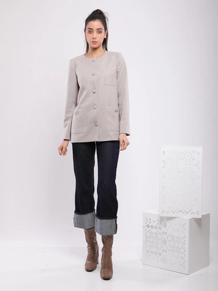 BLAZER OVERSIZE COUPE DROITE