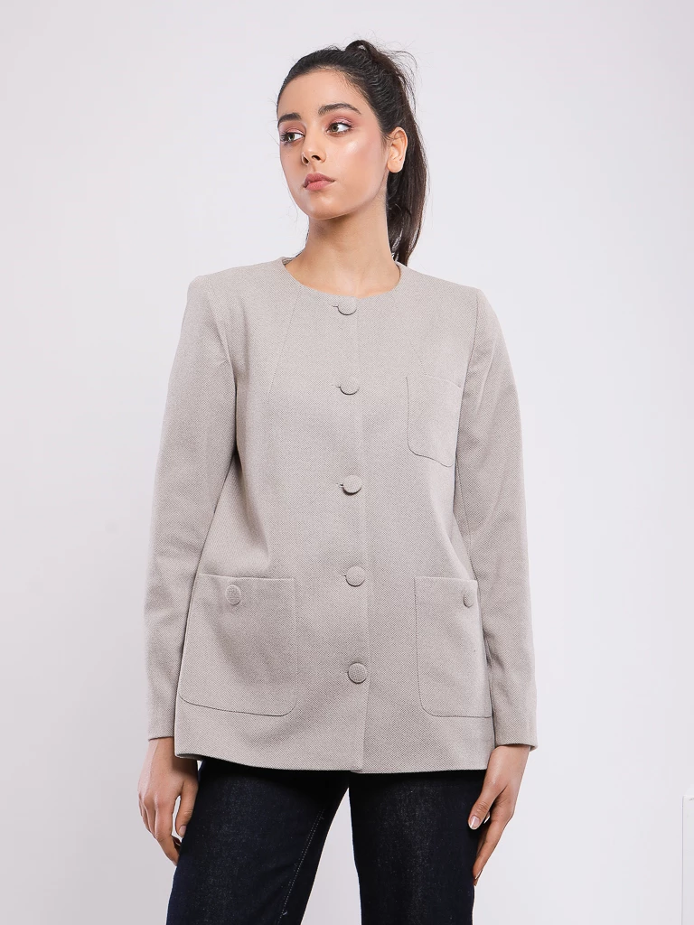 BLAZER OVERSIZE COUPE DROITE