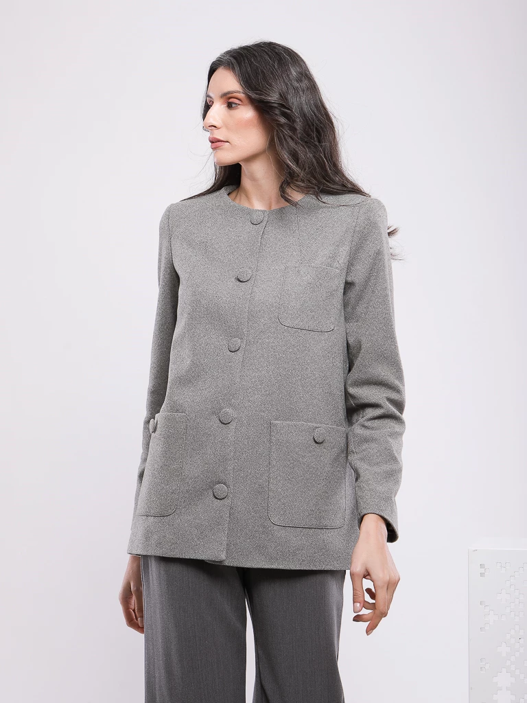 BLAZER OVERSIZE COUPE DROITE