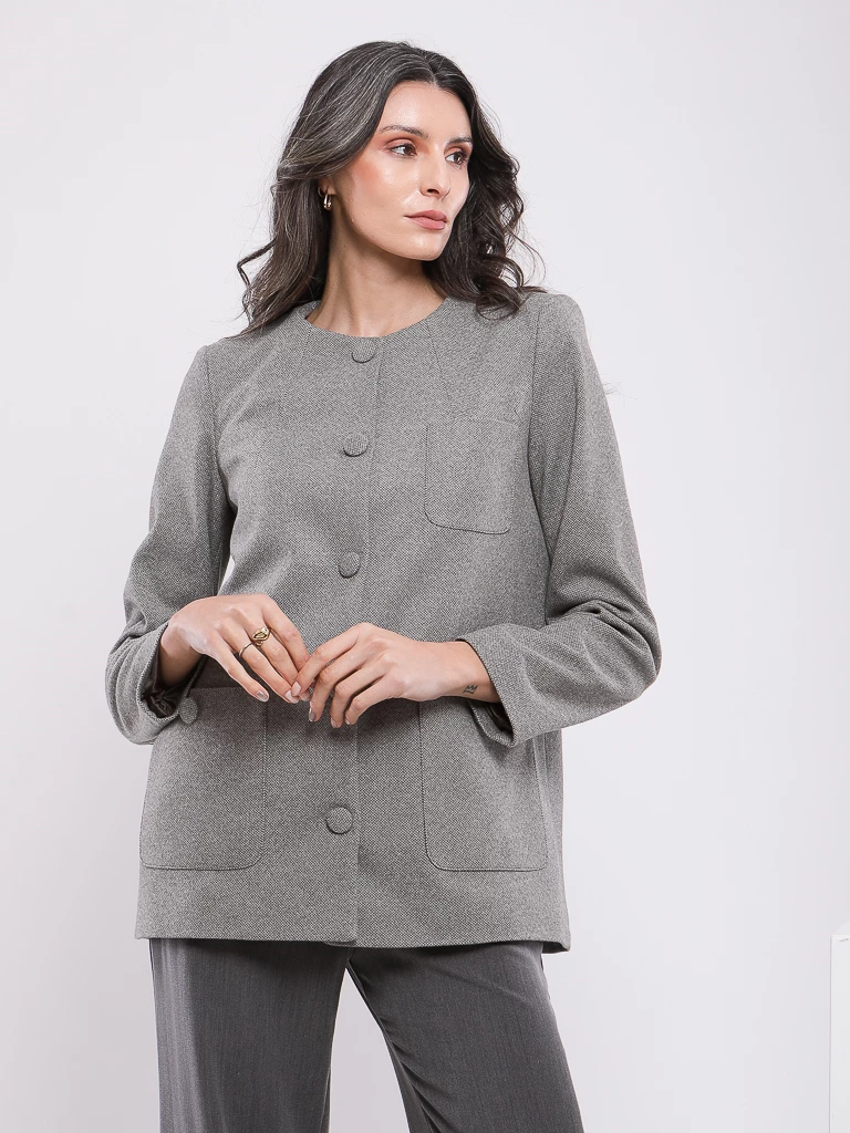 BLAZER OVERSIZE COUPE DROITE