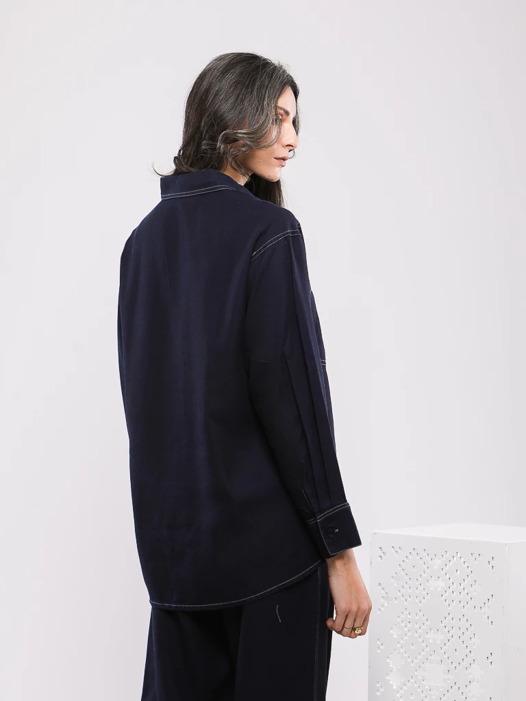 CHEMISE MANCHES LONGUES STYLE WESTERN