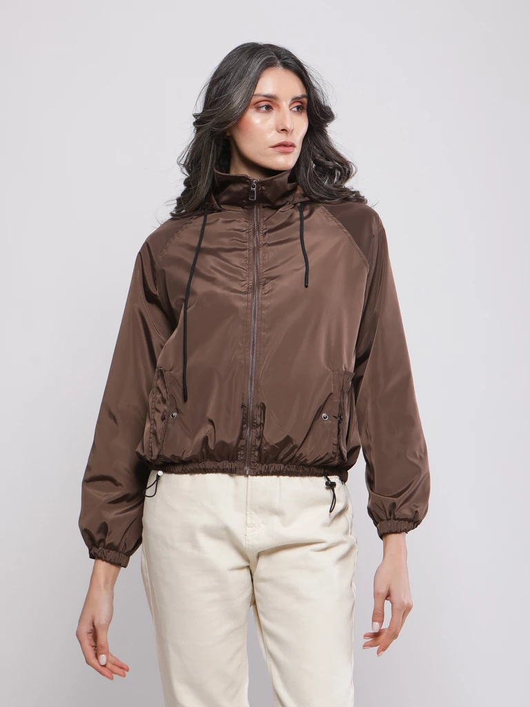 VESTE COUPE-VENT A CAPUCHE