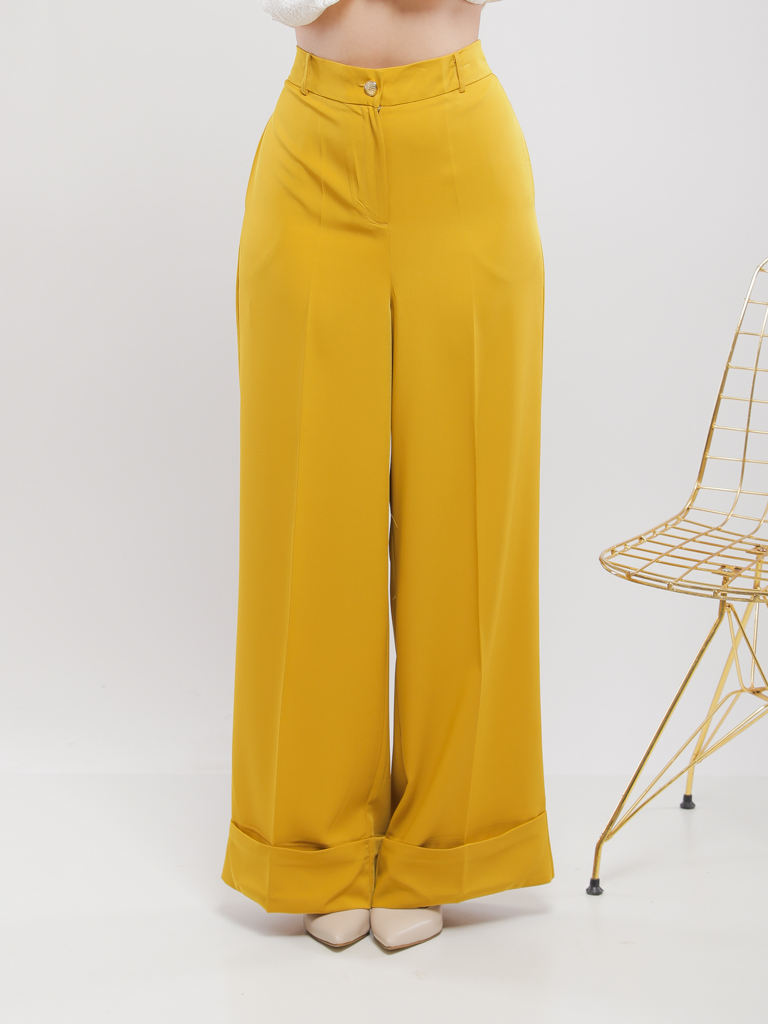 PANTALON CULOTTE A FINITION REVERS