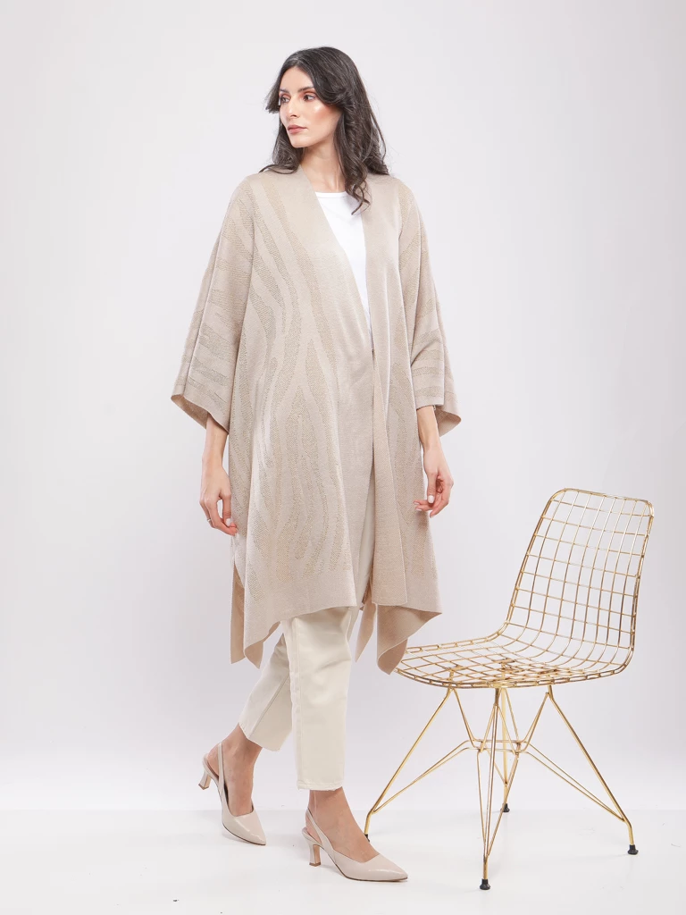 PONCHO IMPRIME ANIMALIER