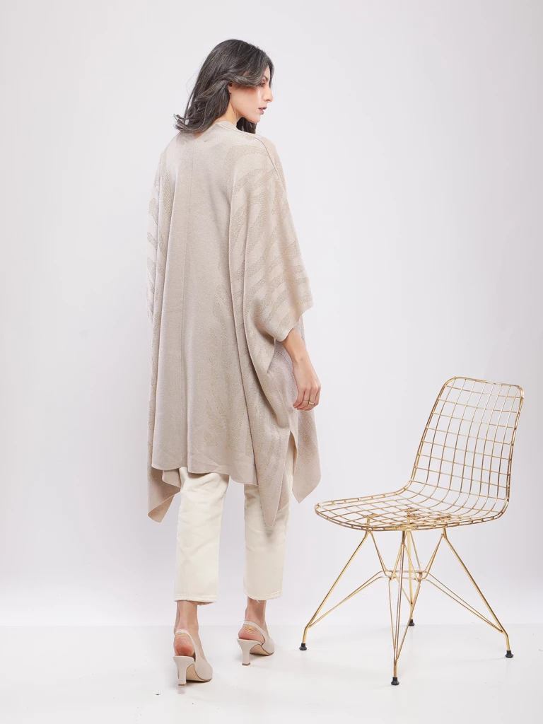 PONCHO IMPRIME ANIMALIER