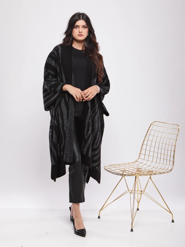 PONCHO IMPRIME ANIMALIER