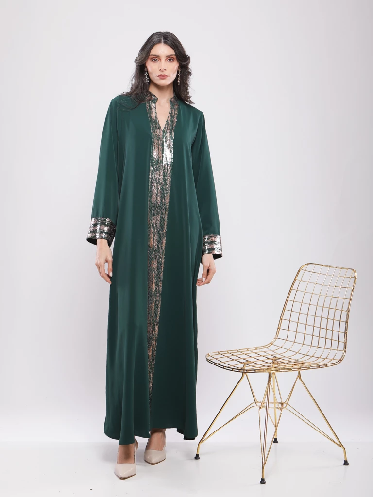 ROBE JEBBA A FINITIONS SCINTILLANTES