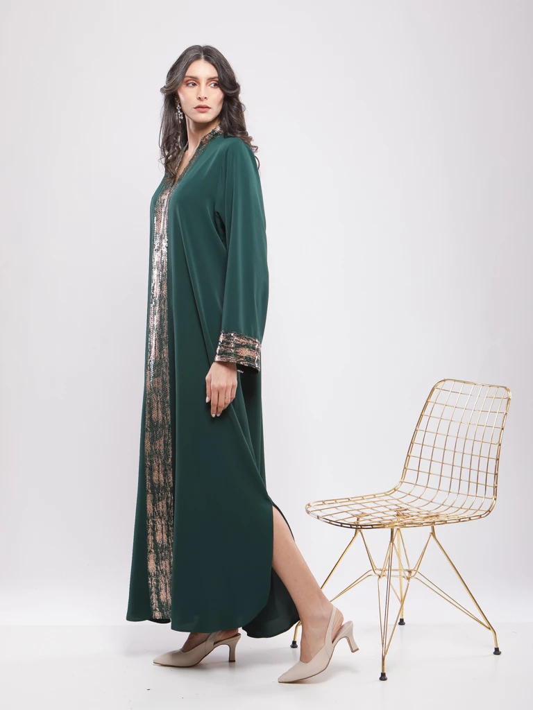 ROBE JEBBA A FINITIONS SCINTILLANTES