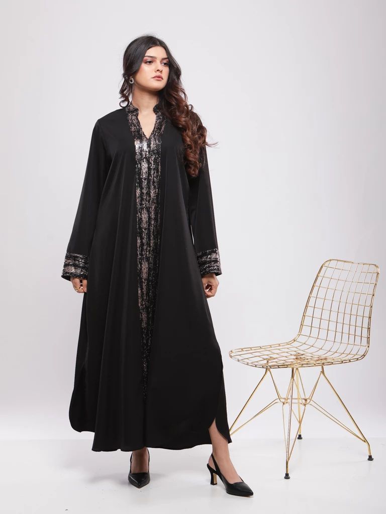 ROBE JEBBA A FINITIONS SCINTILLANTES