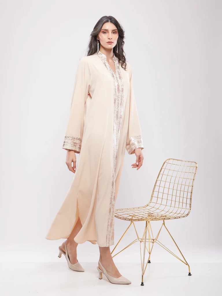 ROBE JEBBA A FINITIONS SCINTILLANTES