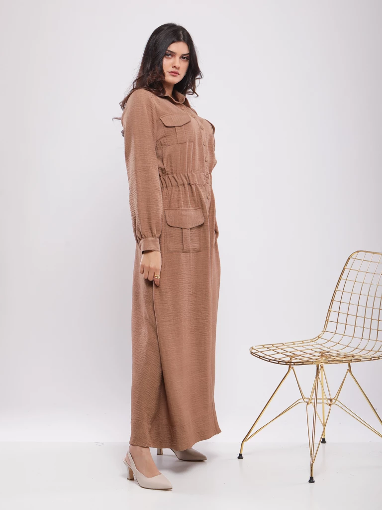 ROBE CARGO TAILLE CINTREE