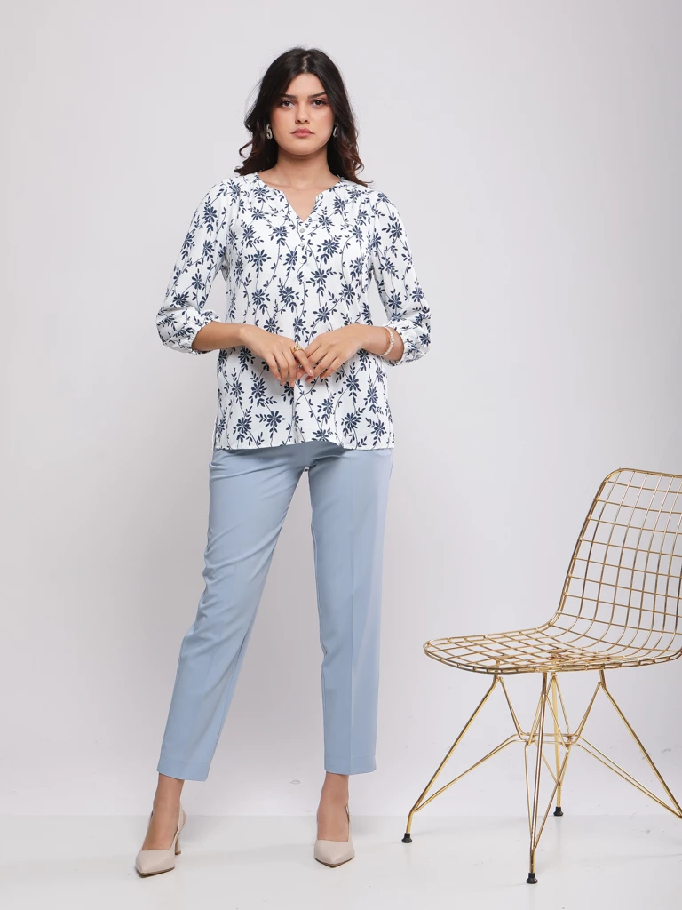 PANTALON 7/8 EME COUPE DROITE