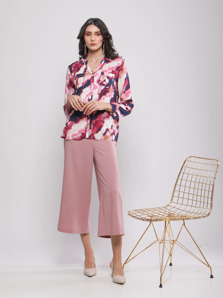 PANTALON 7/8 EME COUPE LARGE