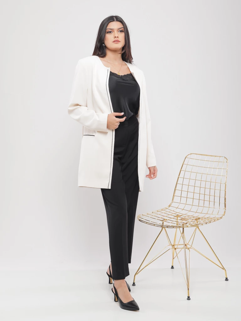 PANTALON 7/8 EME À LACETS LATÉRAUX