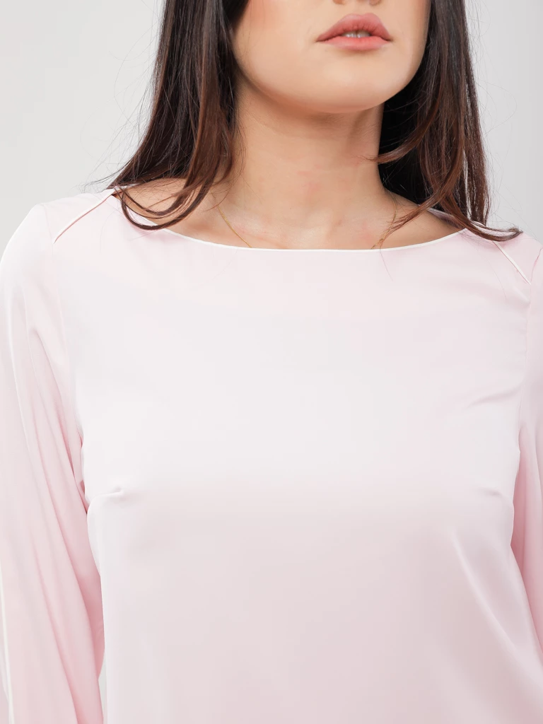 BLOUSE FLUIDE À BOUTONS BIJOUX