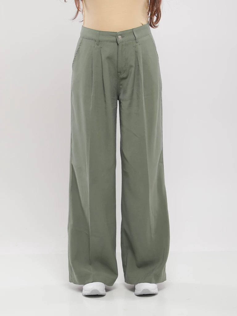 PANTALON LARGE A PINCES