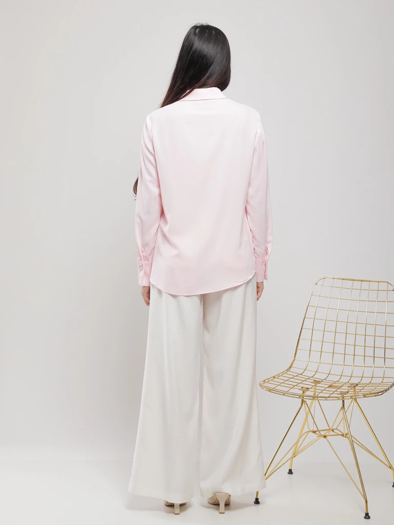 CHEMISE EN TISSU FLUIDE