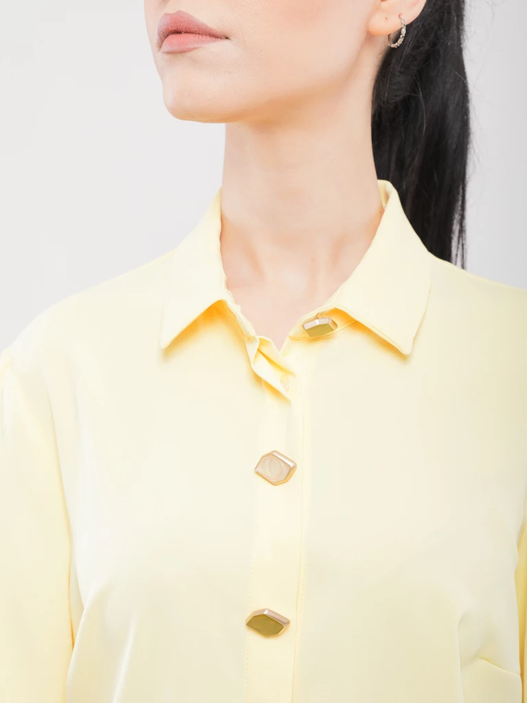 CHEMISE EN TISSU FLUIDE